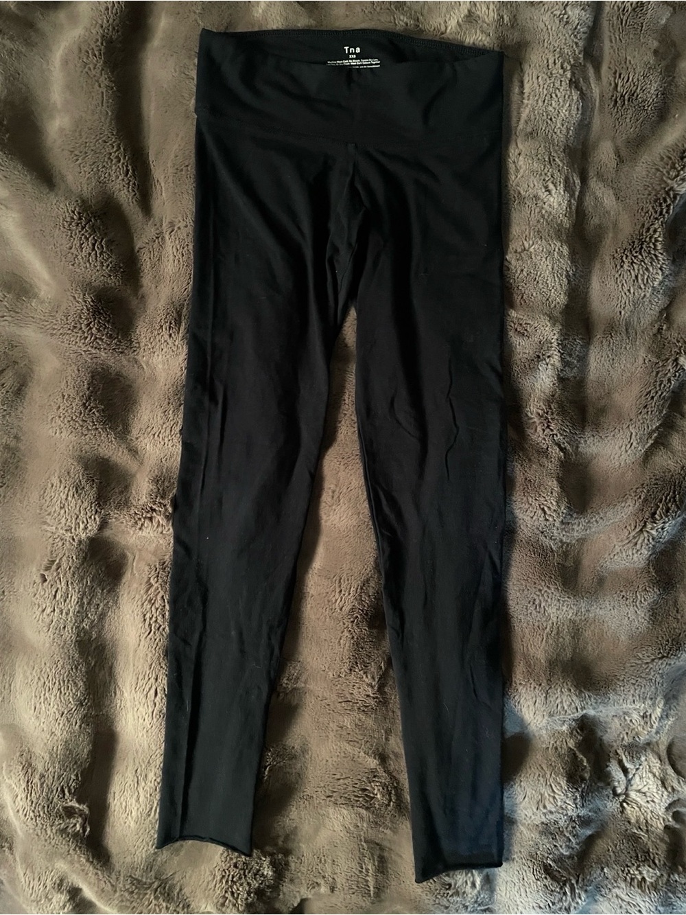 TNA Black High-Waist Black Leggings
